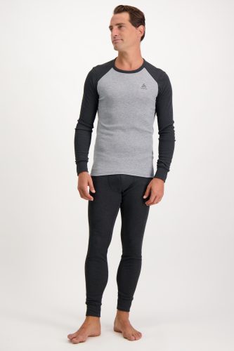 Odlo, ODLO Herren Funktionswäsche Set ACTIVE WARM ECO Base Layer grau | M