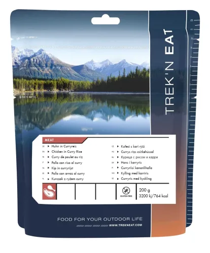 Trek'n Eat Huhn in Curryreis Outdoornahrung Blau, Herren, Größe: 0