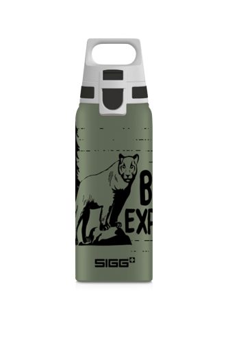 Sigg - Switzerland WMB One Brave Mountain Lion 0.6l ' 21  9002.30, One Size, Grün
