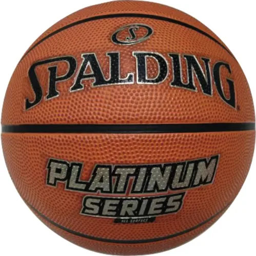 Spalding Platinum Outdoor Basketball Braun, Herren, Größe: 7