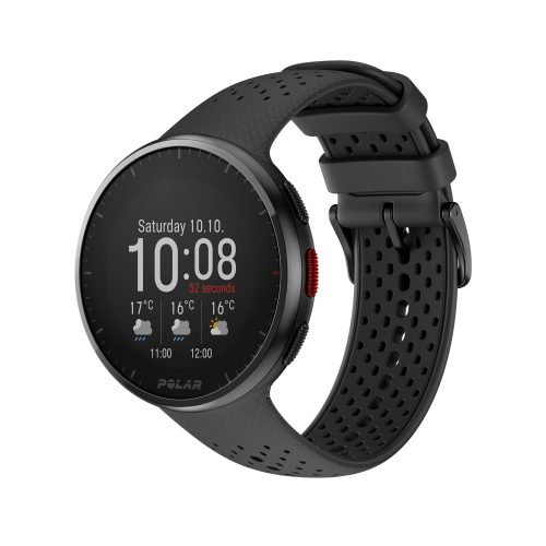 Polar, Polar Pacer Pro GPS-Laufuhr S/L Carbon, Grau