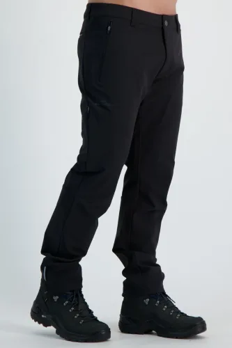 Jack Wolfskin Activate Thermic Herren Softshellhose Schwarz, Herren, Größe: 50