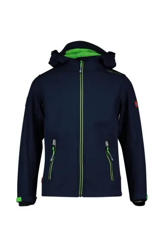 Trollkids Trollfjord Kinder Softshelljacke Blau, , Größe: 116