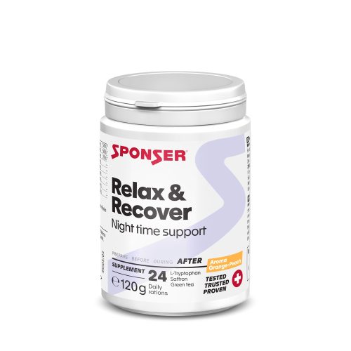 SPONSER, Sponser Relax & Recover Orange-Peach (120g)