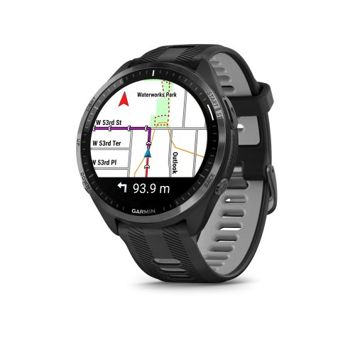 Garmin, Garmin Forerunner 965 Black Smartwatch – schwarz