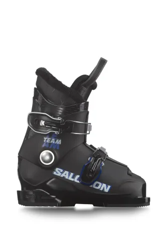 Salomon Team T2 Kinder Skischuh Schwarz, , Größe: 21