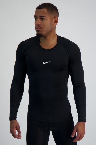 Nike, Nike - T-Shirt, langarm, für Herren, Black, Größe M