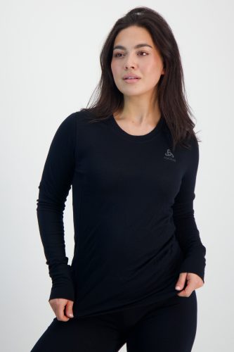 Odlo, Odlo - Thermo-Shirt, Natural Merino 200, L, Black