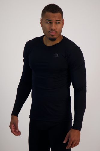 Odlo, Odlo - Thermo-Shirt, Natural Merino 200, S, Black