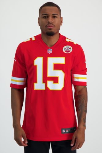 Nike Kansas City Chiefs Patrick Mahomes Home Herren American Football Trikot 23/24 Rot, Herren, Größe: S