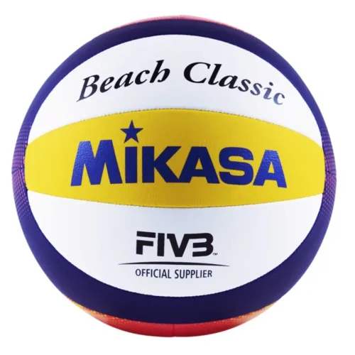 Mikasa BV551C Beach Volleyball Weiss, Herren, Größe: 0