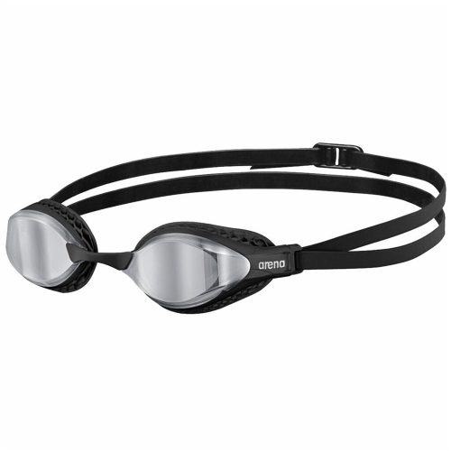 arena, Arena Air-Speed Mirror Schwimmbrille schwarz, Harte GläserVerspiegelte Gläser