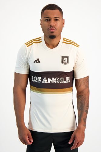 adidas Los Angeles FC 3rd Replica Herren Fussballtrikot 24/25 Beige, Herren, Größe: S