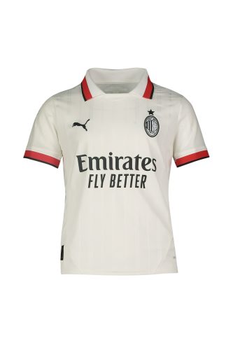 PUMA AC Milan Away Replica Kinder Fussballtrikot 24/25 Weiss, , Größe: 128