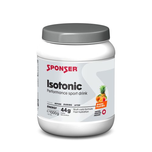 Sponser Isotonic Fruitmix 1000 g Getränkepulver Weiss, Herren, Größe: 0