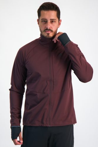 Odlo, Odlo Zeroweight Pro Warm Laufjacke für Herren - Running - maron, S