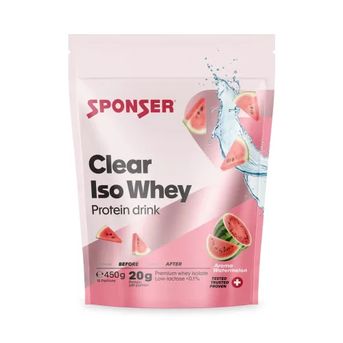 SPONSER, Sponser Getränkepulver Clear Iso Whey Watermelon (450g)