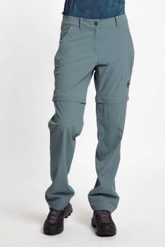MAMMUT Hiking V Zip-Off Damen Wanderhose Grau, Damen, Größe: 40
