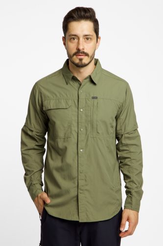 Columbia Skien Valley™ Herren Wanderhemd Grün, Herren, Größe: XL