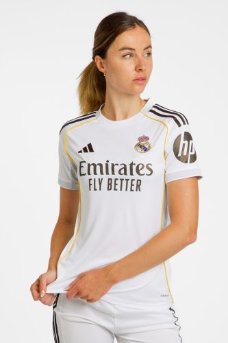 adidas Real Madrid Home Replica Damen Fussballtrikot 25/26 Weiss, Damen, Größe: L