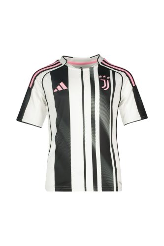 adidas Juventus Turin Home Replica Kinder Fussballtrikot 25/26 Schwarz, , Größe: 140