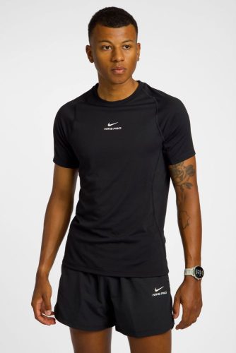 Nike Pro Training Dri-FIT Herren T-Shirt Schwarz, Herren, Größe: M