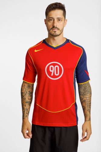 Nike Total 90 Dri-FIT Herren T-Shirt Rot, Herren, Größe: M