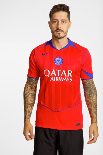 Nike Paris Saint-Germain Stadium 3rd Herren Fussballtrikot 25/26 Rot, Herren, Größe: L