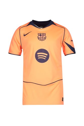 Nike FC Barcelona 3rd Replica Kinder Fussballtrikot 25/26 Orange, , Größe: 128