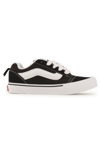 Vans, Vans Knu Skool Sneaker - Black + White EU34.5 Kids