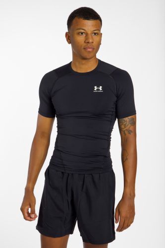 Under Armour, UNDER ARMOUR Herren Fitnessshirt HeatGear® Armour schwarz | M