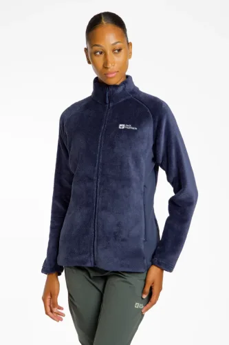 Jack Wolfskin Rotwand Damen Midlayer Blau, Damen, Größe: L