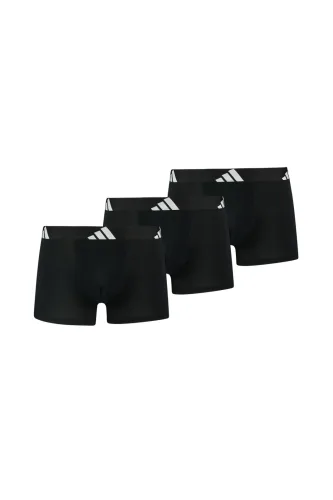 adidas 3-Pack Active Flex Herren Boxershort Schwarz, Herren, Größe: L
