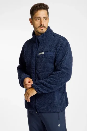 Columbia Rugged Ridge™ High Pile Herren Midlayer Blau, Herren, Größe: L