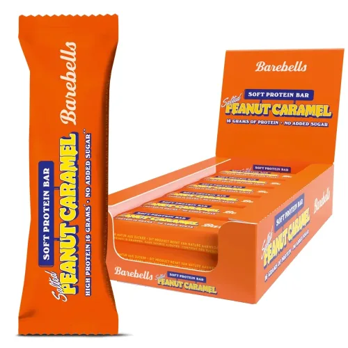 Barebells, Barebells Soft Bar Peanut Caramel (12x55g)