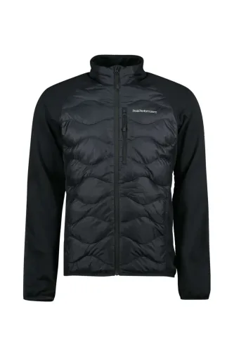 PEAK PERFORMANCE Helium Down Hybrid Herren Midlayer Schwarz, Herren, Größe: S