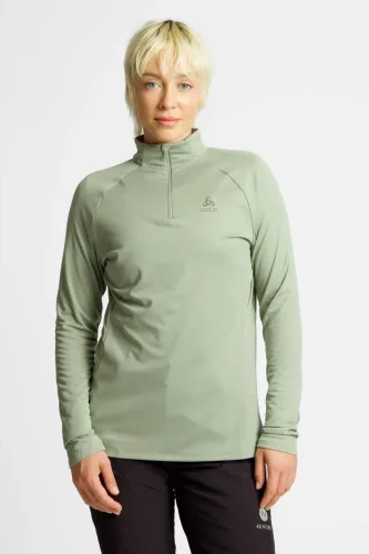 Odlo, Odlo Damen Essential Ceramiwarm Half Zip Longsleeve