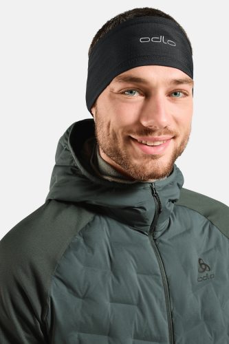 Odlo, Odlo Polyknit Warm Reflective Stirnband - Skilanglauf - schwarz, OneSize