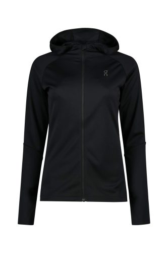 ON), ON Damen Laufjacke Climate Hoodie schwarz | S