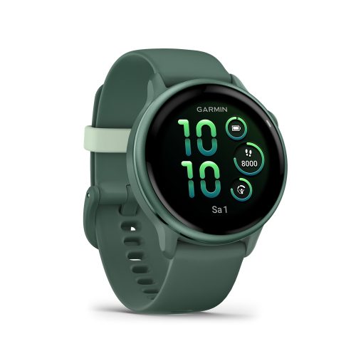 Garmin, Garmin Vívoactive® 6, GPS, Jasper Green/J. Green Metallic Smartwatch – Garmin Vivoactive – grün