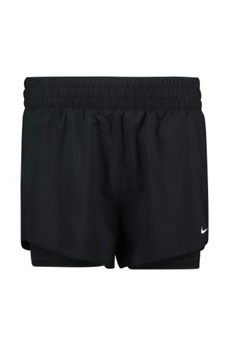 Nike One Dri-FIT 2in1 Damen Short Schwarz, Damen, Größe: M