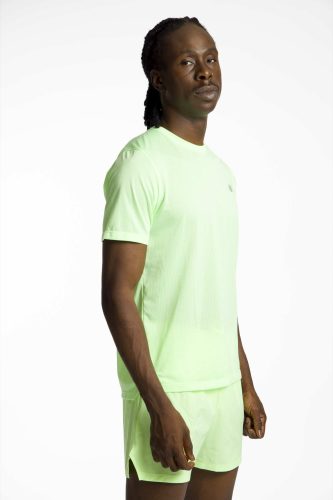 New Balance Athletics Run Herren T-Shirt Gelb, Herren, Größe: L