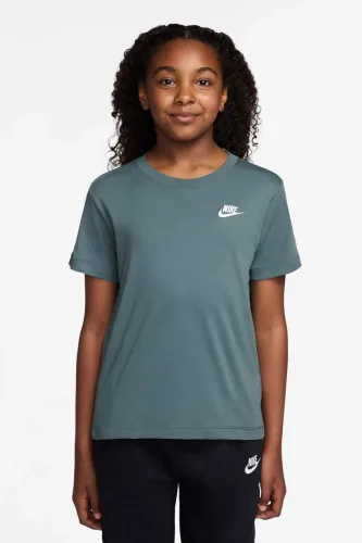 Nike, Nike T-Shirt - Mineral Slate M Kids
