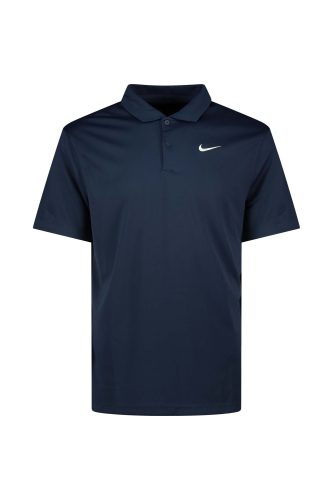 Nike Court Dri-FIT Herren Tennisshirt Blau, Herren, Größe: M