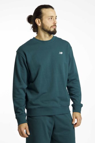 New Balance, New balance Small logo french terry crew-S S
