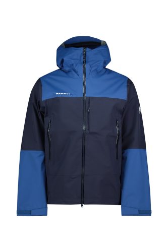 MAMMUT Alto Guide Hooded Herren Outdoorjacke Blau, Herren, Größe: XXL