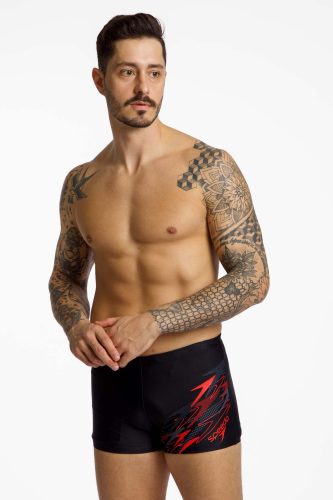 Speedo, Speedo Badehose mit Plastisol-Wellengrafik, formbeständig, schnell trocknend