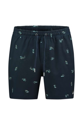 Quiksilver, QUIKSILVER Herren Badeshorts Stretch Printed Volley dunkelblau | M