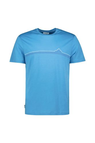 Icebreaker, ICEBREAKER Herren Funktionsshirt 150 Tech Lite T-Shirt Range Stripes blau | M