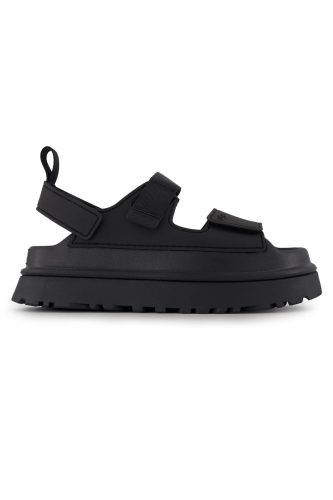 UGG Goldenglow Damen Sandale Schwarz, Damen, Größe: 11
